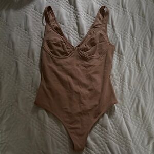 Babaton Brown Bodysuit